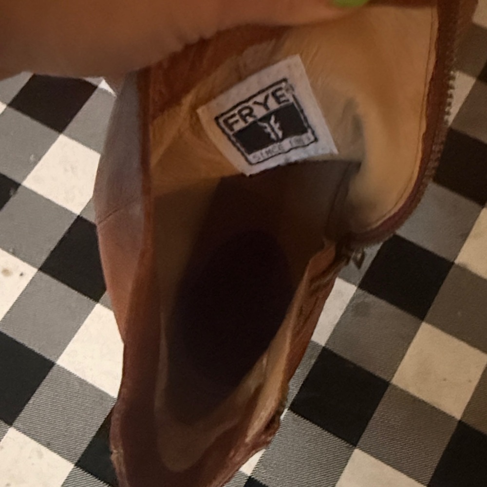 Frye Patty artisan Tan Leather Ankle Booties - Picture 3 of 5